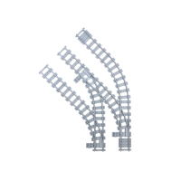 Wissel in bocht Links 45 graden R40